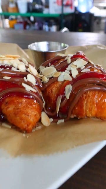 Almond croissant